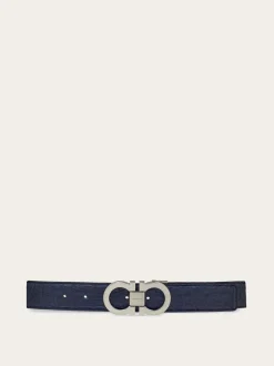 Adjustable Gancini belt - Men