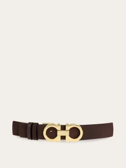 Adjustable Gancini belt - Women