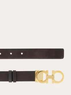 Adjustable Gancini belt - Women