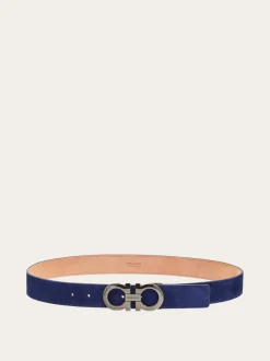 Adjustable Gancini belt - Men