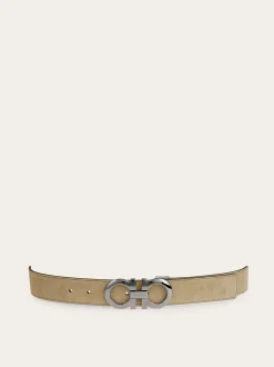 Adjustable Gancini belt - Men