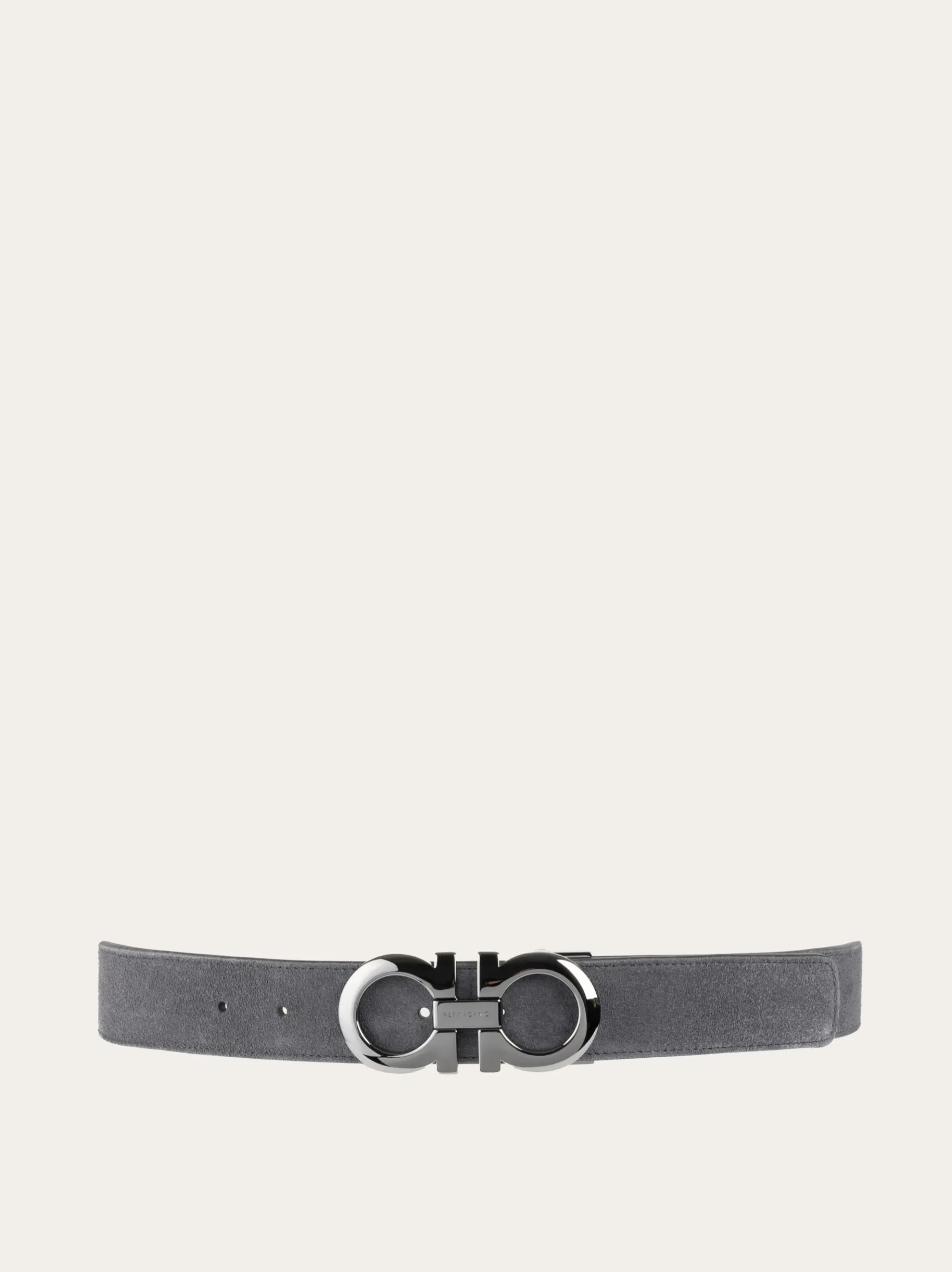 Adjustable Gancini belt - Men