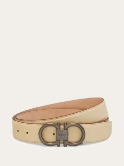 Adjustable Gancini belt - Men