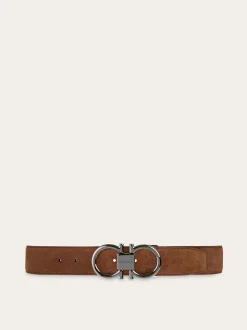 Adjustable Gancini belt - Men