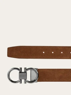 Adjustable Gancini belt - Men
