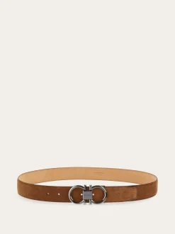 Adjustable Gancini belt - Men