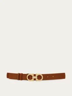Adjustable Gancini belt - Women