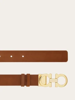 Adjustable Gancini belt - Women
