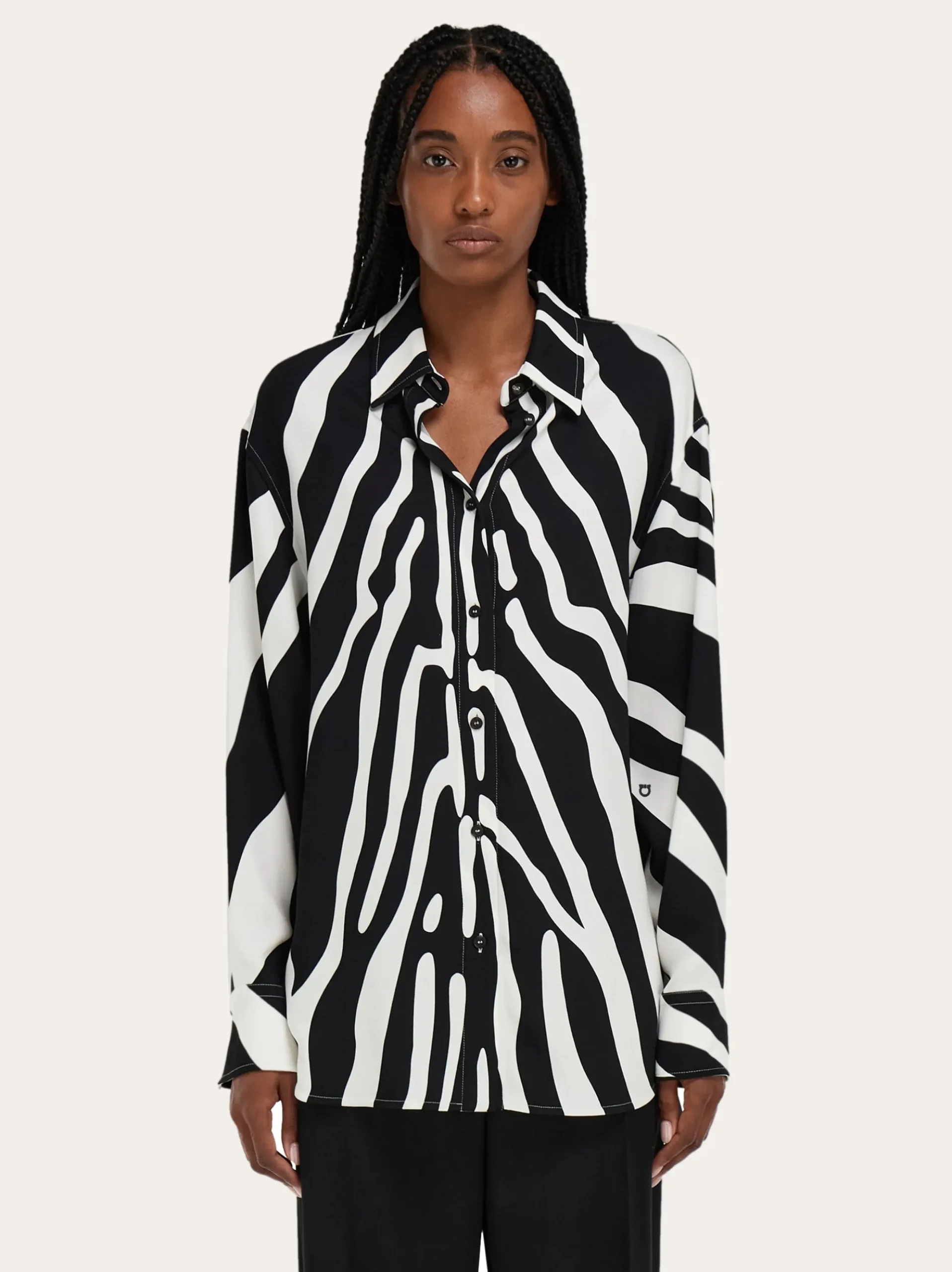 Animal print shirt - Women