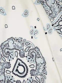 Arabesque print silk sarong - Women