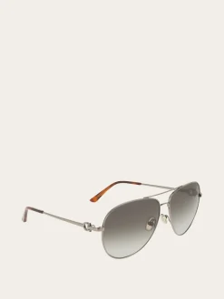 Aviator frame sunglasses - Men