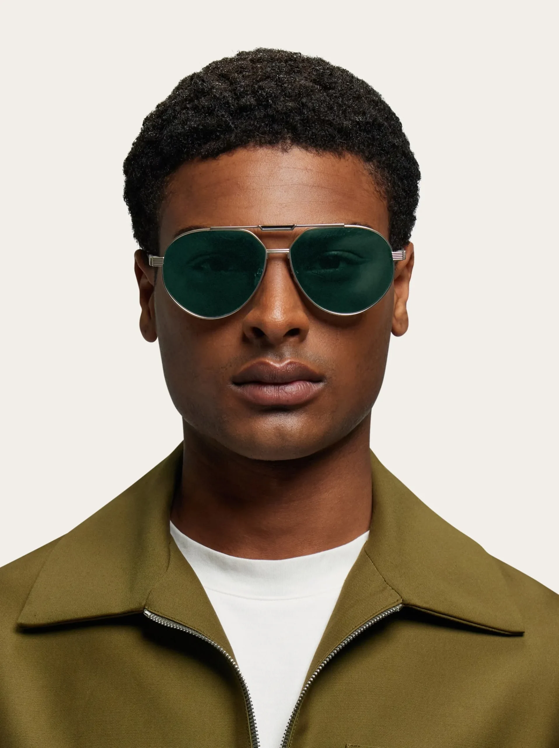 Aviator frame sunglasses - Men