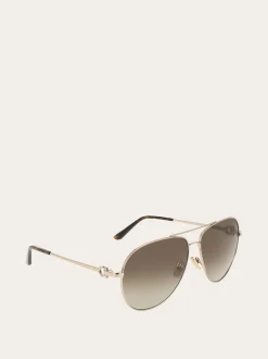 Aviator frame sunglasses - Men