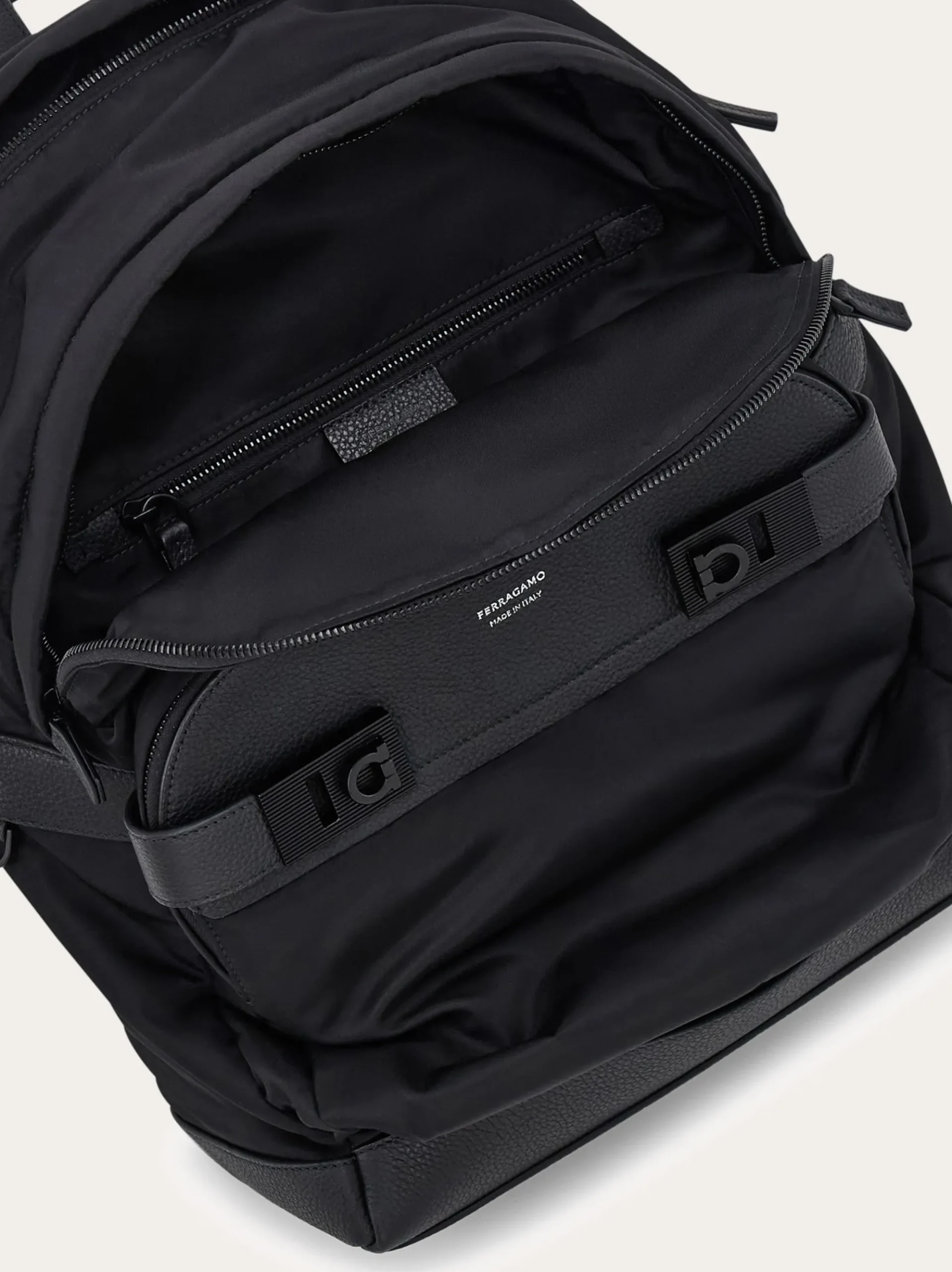 Backpack with Gancini buckles - Men