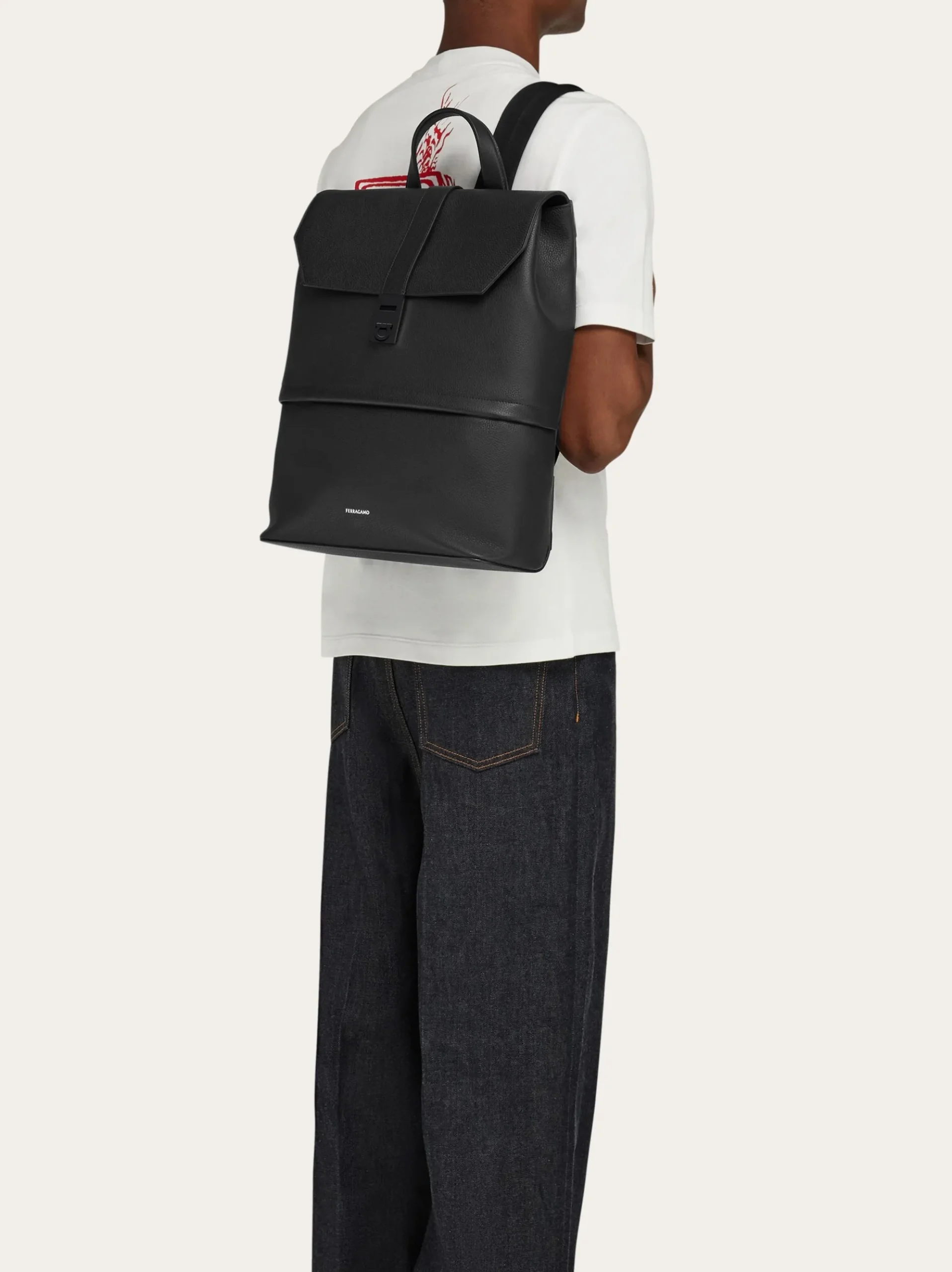 Backpack with Hug buckle - Men