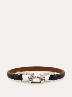 Bicolor Gancini bracelet - Men