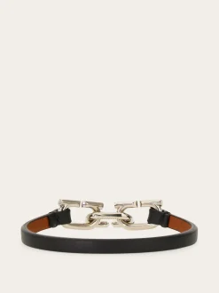 Bicolor Gancini bracelet - Men