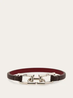 Bicolor Gancini bracelet - Men