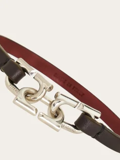 Bicolor Gancini bracelet - Men