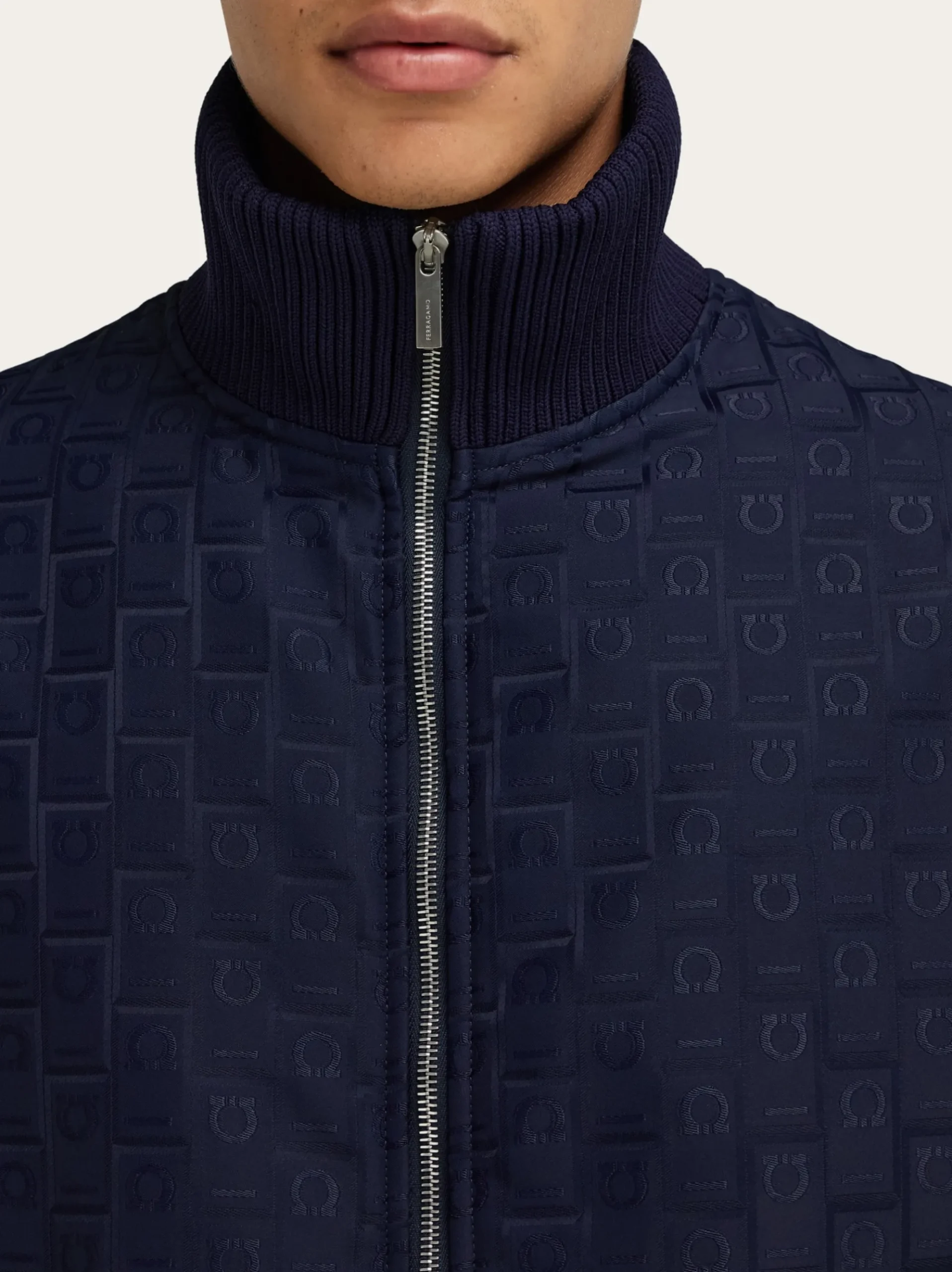 Blouson in Monogram nylon - Men