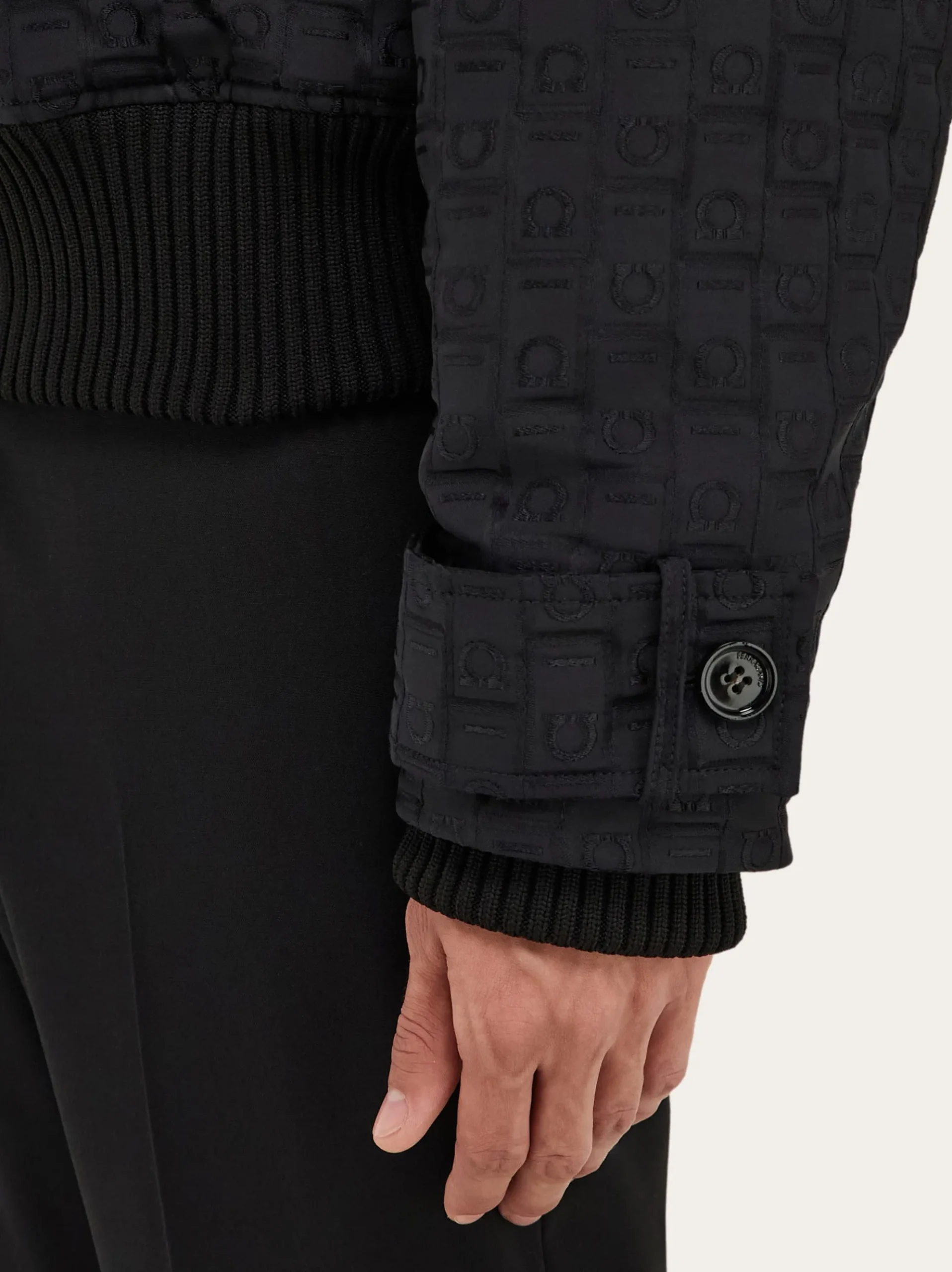Blouson in Monogram nylon - Men