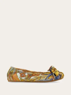 Bow embellished ballet flat - Women