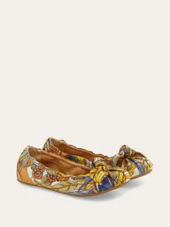 Bow embellished ballet flat - Women