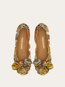 Bow embellished ballet flat - Women