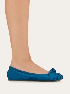 Bow embellished ballet flat - Women