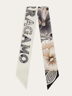 Brezza print silk mini bandeau - Women