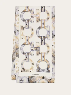Brezza print silk scarf - Women