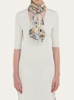 Brezza print silk scarf - Women