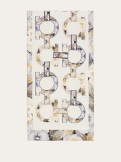 Brezza print silk scarf - Women