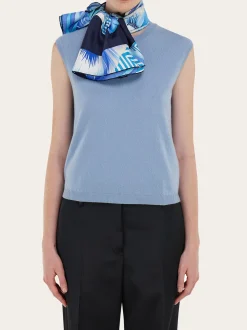 Brezza print silk scarf - Women