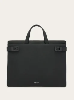 Briefcase with Hug buckle (S) - Men