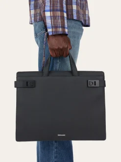 Briefcase with Hug buckle (S) - Men