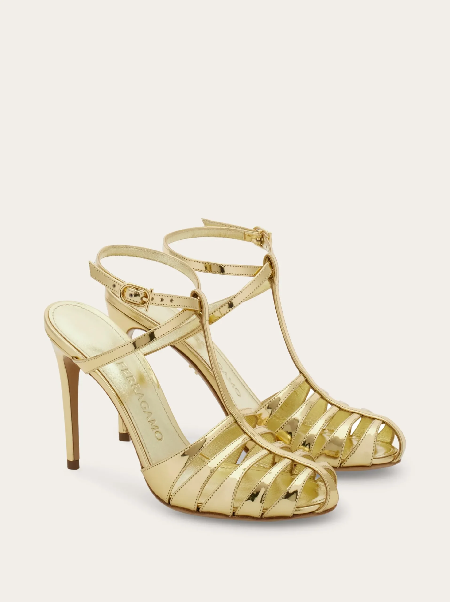 Cage stiletto sandal - Women