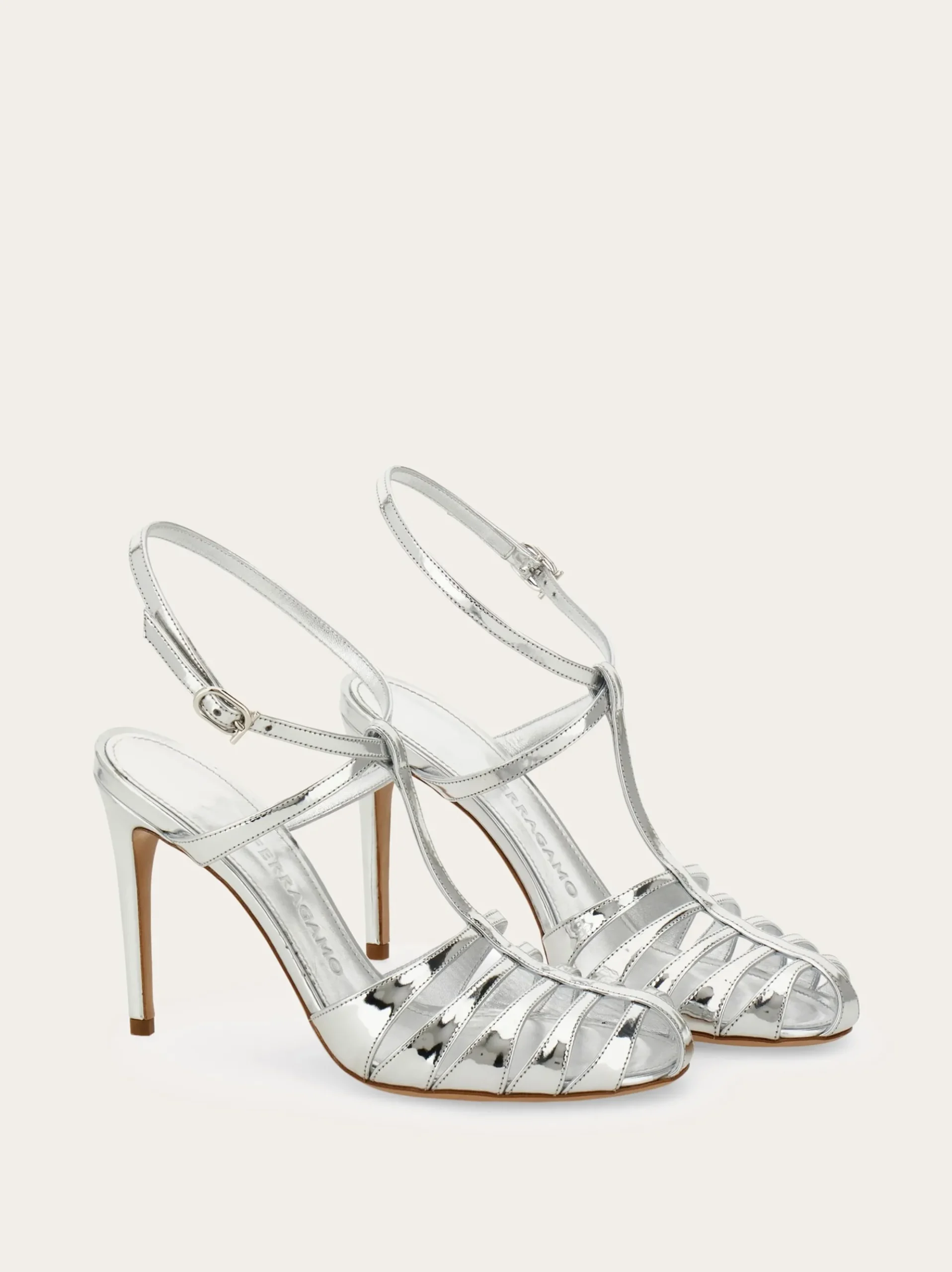 Cage stiletto sandal - Women