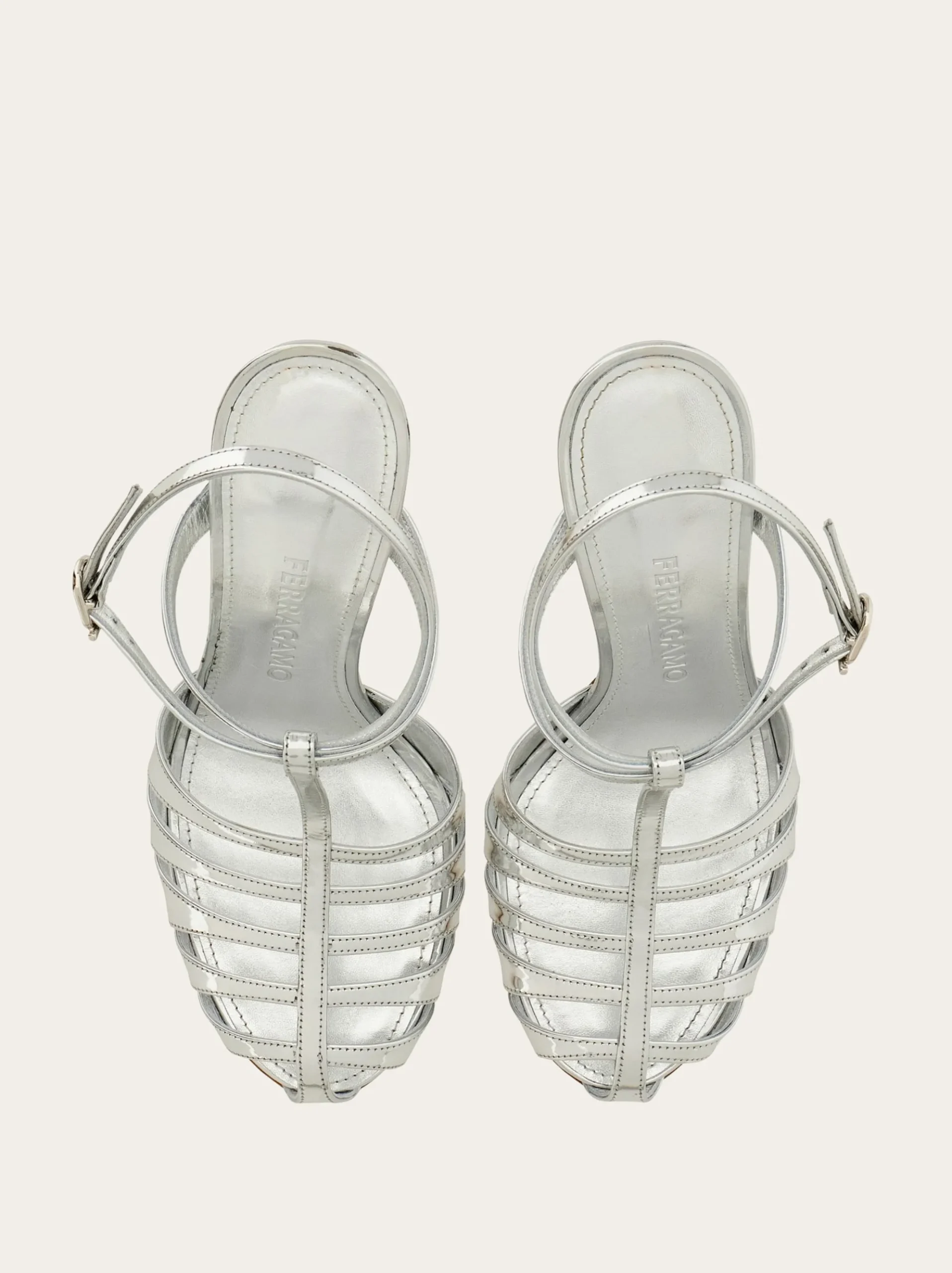 Cage stiletto sandal - Women