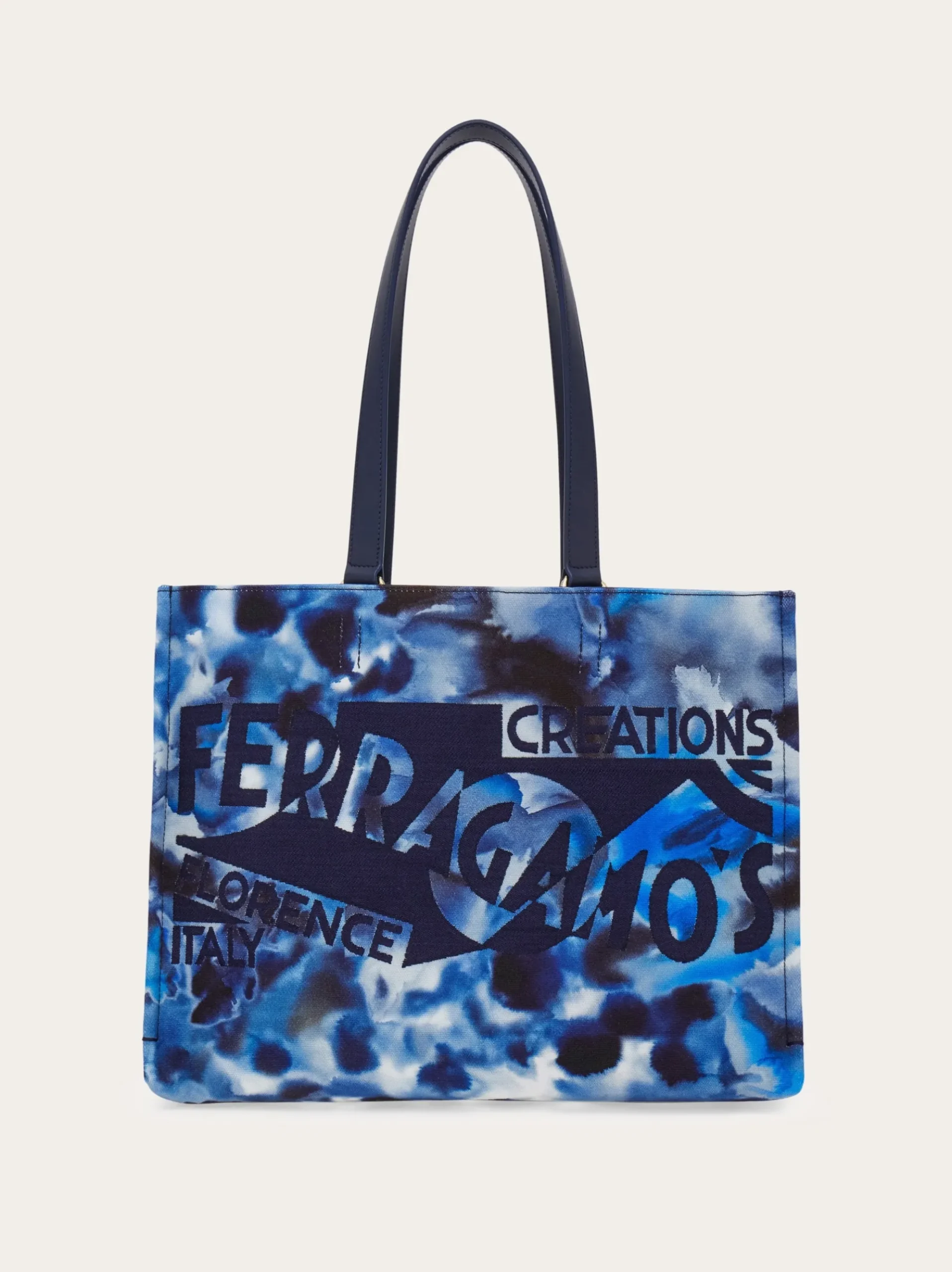Carnation print tote bag (L) - Women