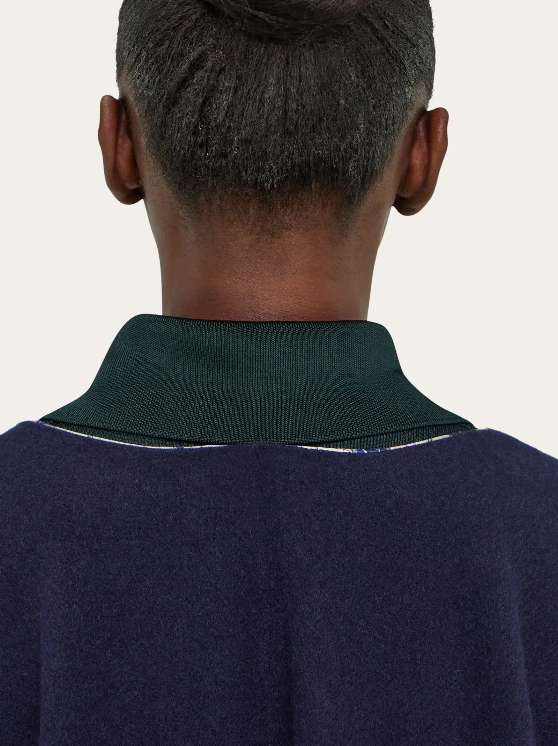 Cashmere and silk reversible cape - Women