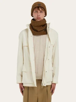 Cashmere blend collar - Men