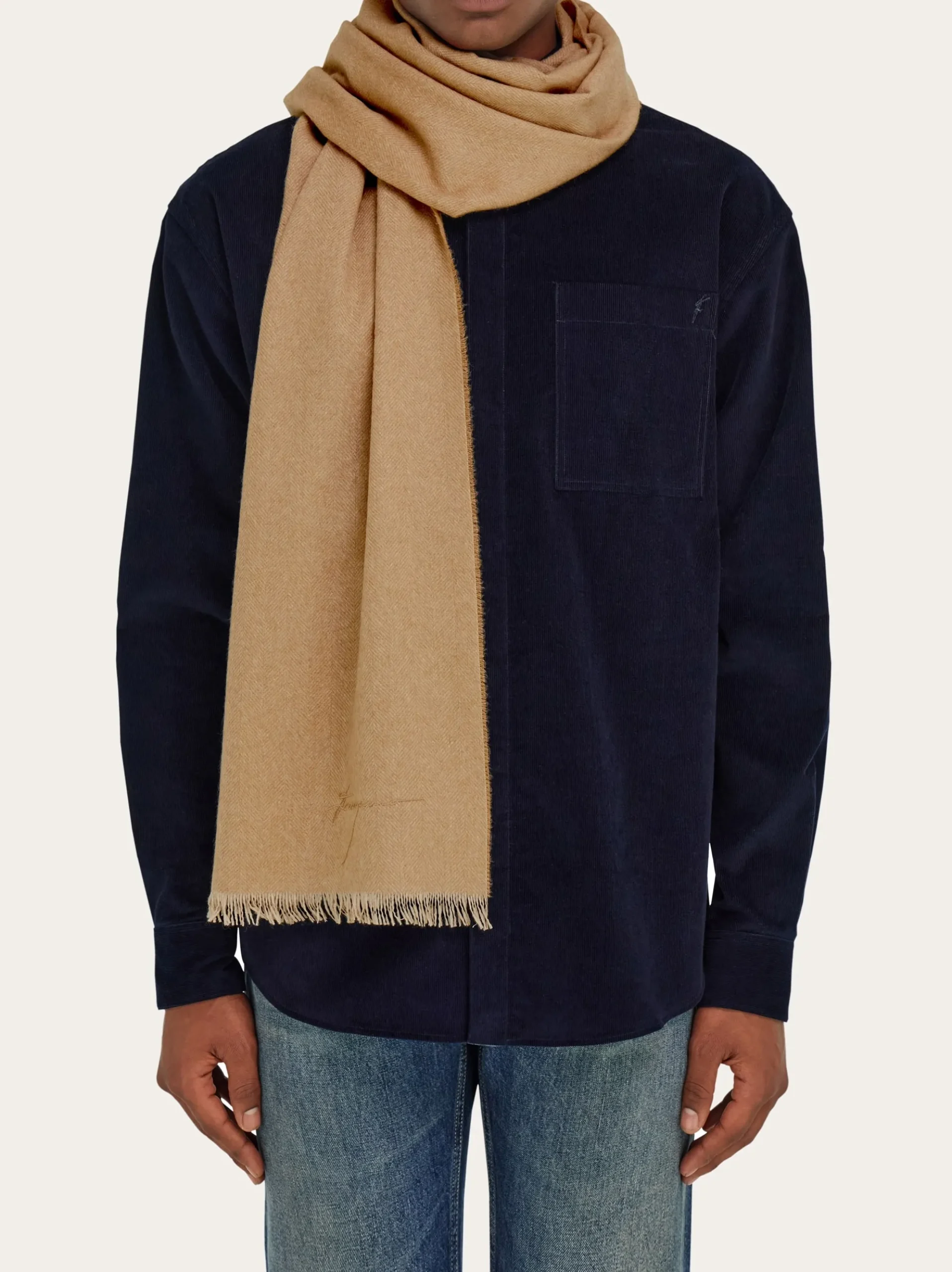 Cashmere scarf - Men