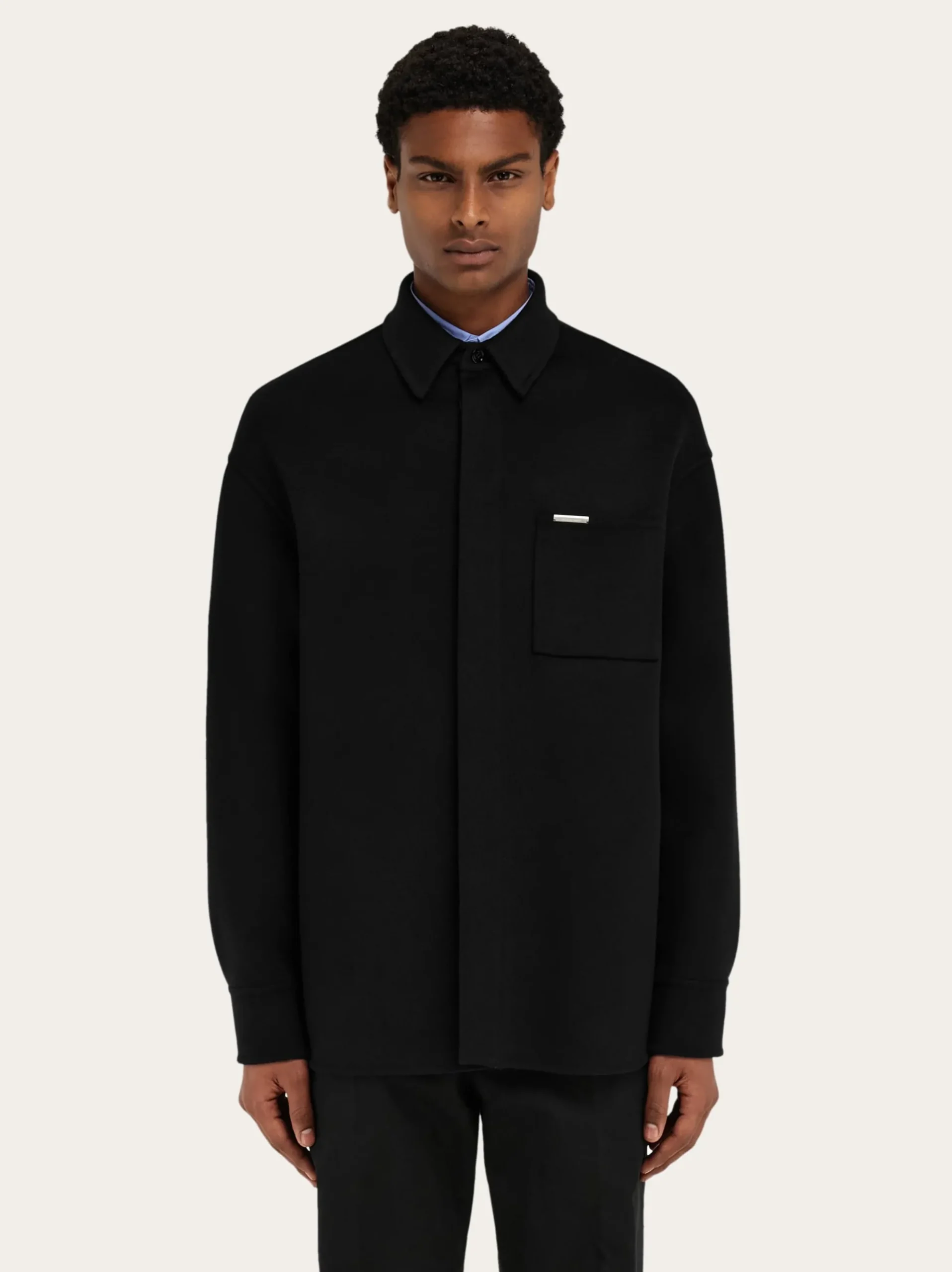 Cashmere-blend overshirt - Men