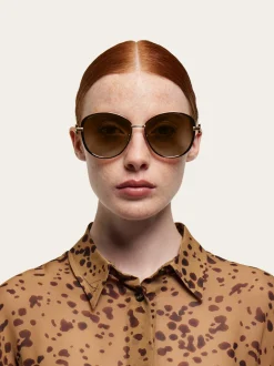 Cat-eye frame sunglasses - Women