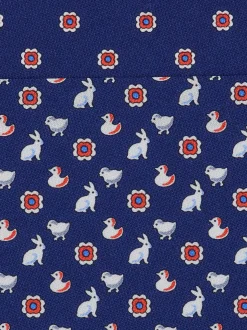 Charms print silk tie - Men