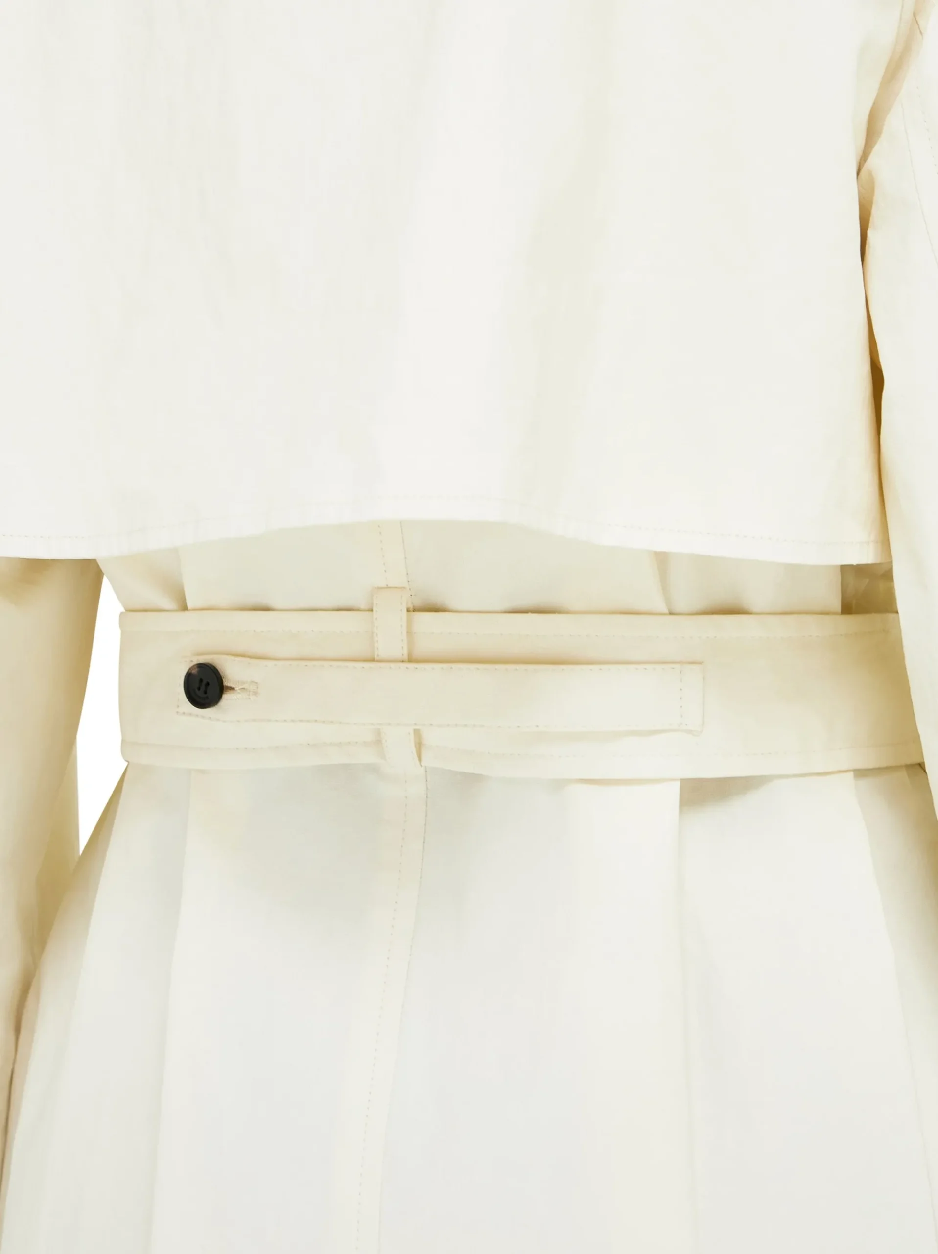 Coated linen trench - Women