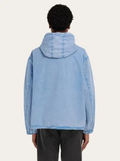 Cotton and silk blouson - Men
