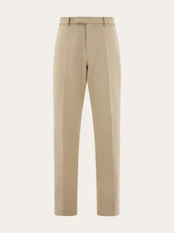 Cotton cashmere chinos - Men