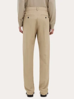 Cotton cashmere chinos - Men